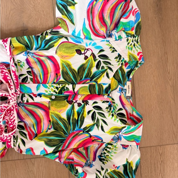 Colorful Floral Women's Dress - Picture 5 of 5